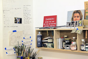 Picture of Dan's studio