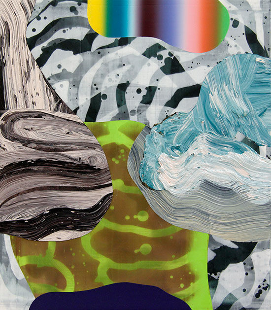 Painting by Dan Treado titled 'On Maybe Mountain' 