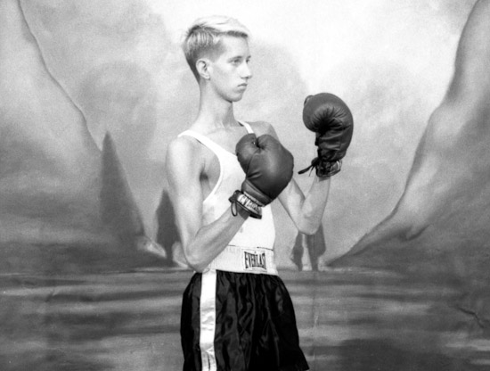 Black and White photograph by Dan Treado from the series 'All My Friends Are Prizefighters'