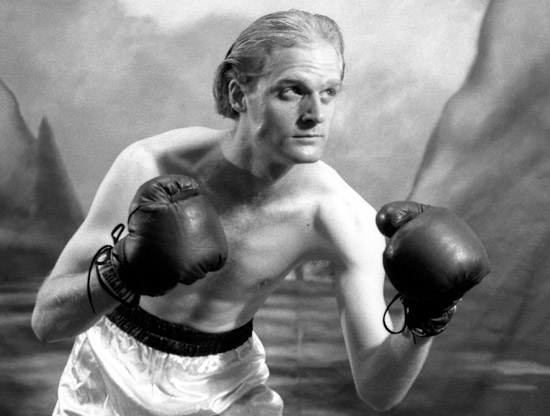 Black and White photograph by Dan Treado from the series 'All My Friends Are Prizefighters'