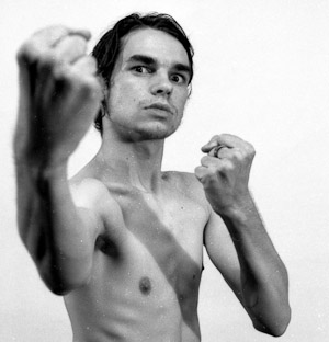 Black and White photograph by Dan Treado from the series 'All My Friends Are Prizefighters'