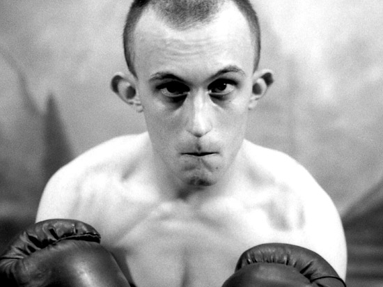 Black and White photograph by Dan Treado from the series 'All My Friends Are Prizefighters'