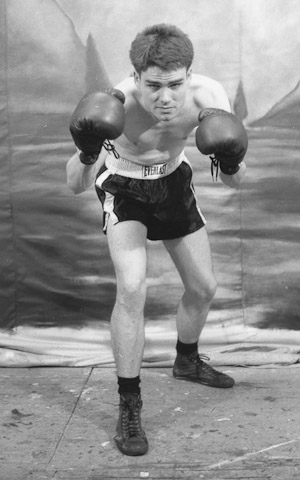 Black and White photograph by Dan Treado from the series 'All My Friends Are Prizefighters'