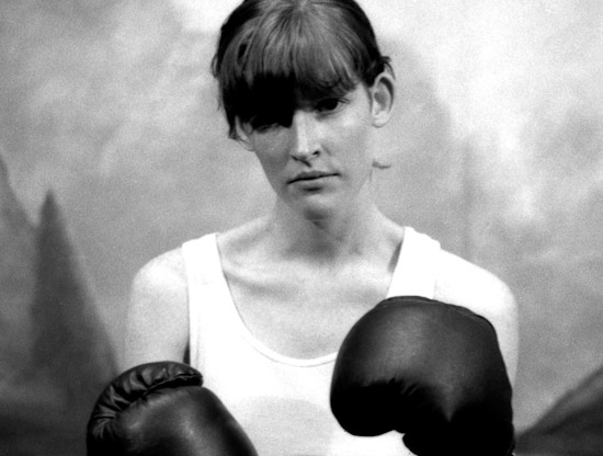 Black and White photograph by Dan Treado from the series 'All My Friends Are Prizefighters'