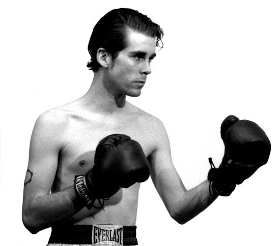 Black and White photograph by Dan Treado from the series 'All My Friends Are Prizefighters'