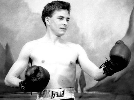 Black and White photograph by Dan Treado from the series 'All My Friends Are Prizefighters'