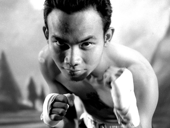 Black and White photograph by Dan Treado from the series 'All My Friends Are Prizefighters'