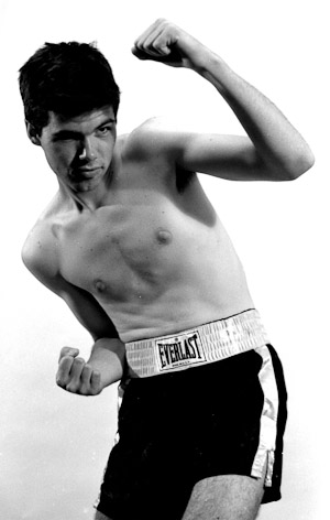 Black and White photograph by Dan Treado from the series 'All My Friends Are Prizefighters'