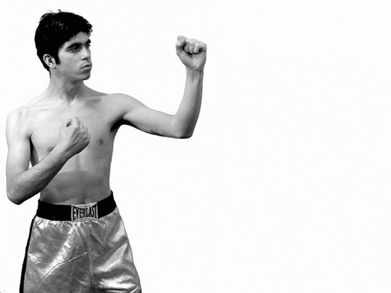 Black and White photograph by Dan Treado from the series 'All My Friends Are Prizefighters'