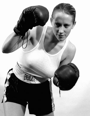 Black and White photograph by Dan Treado from the series 'All My Friends Are Prizefighters'