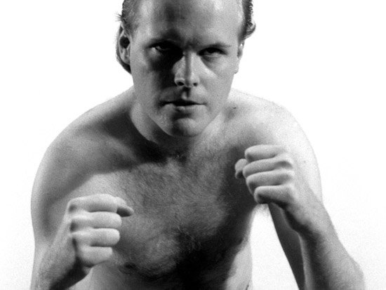 Black and White photograph by Dan Treado from the series 'All My Friends Are Prizefighters'